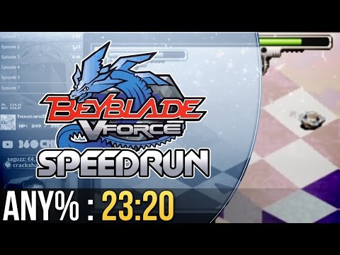 Beyblade VForce: Ultimate Blader Jam Any% Speedrun in 23:20
