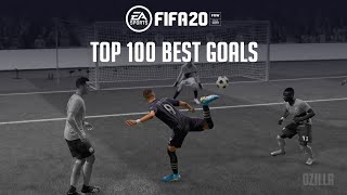 FIFA 20 | TOP 100 BEST SKILL GOALS | COUNTDOWN