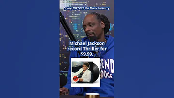 Snoop Dogg EXPOSING Music Industry: Michael Jackson & Taylor Swift (via Full Send Podcast) #shorts