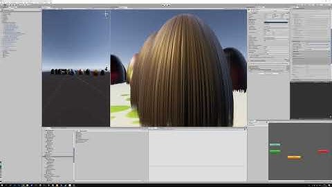 Unity Hair Shader 2+ DoF Problem