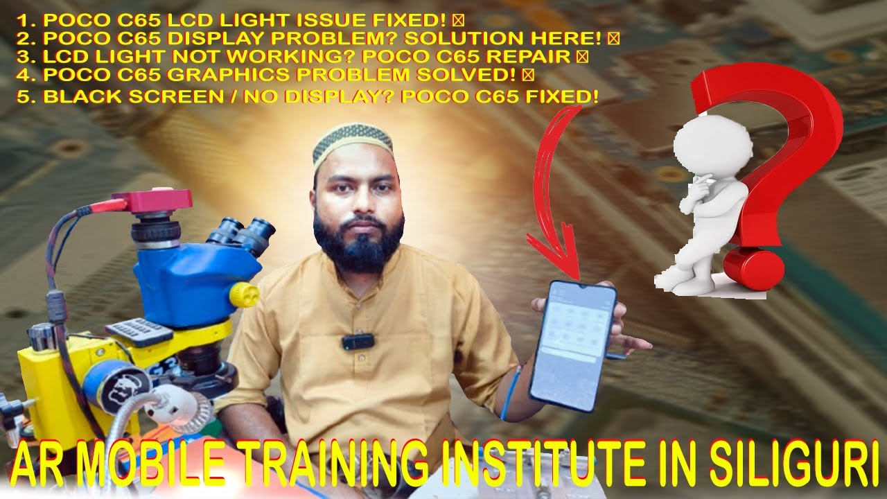 poco c65 display graphic not working | poco c65 blck screen graphics salution