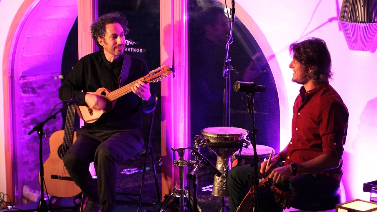 Mariano Gil & Fernando Depiaggi - El Humahuaqueño, ronroco and percussion, live in Spain