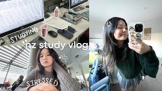 productive nz study VLOG (compsci student, tests & presentations, grade reveal, etc.)