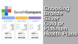 Because there are so many variables to consider in choosing a health
insurance plan, benefit compare makes it easy help you understand
which metal tier is...
