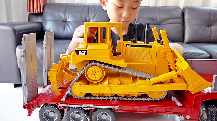 Yejun Color Play with Excavator Truck Car Toy for Kids