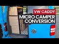 VAN TOUR: Volkswagen Caddy Micro Camper Conversion
