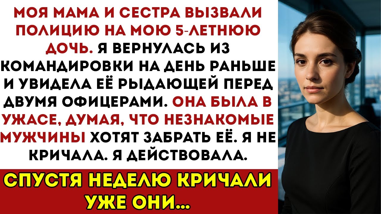 Моя Семья Вызвала Полицию На Мою 5-Летнюю Дочь, Пока Я Был На Работе. Поэтому Я Сделал Это