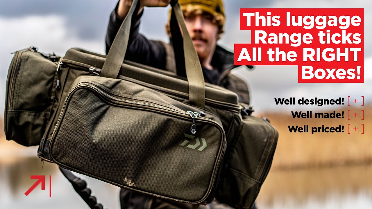 Daiwa's NEW carp fishing luggage range ticks all the RIGHT boxes! 