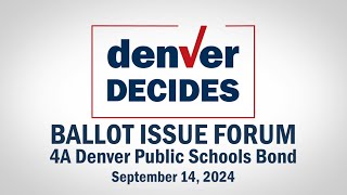 Ballot Issue 4A Denver Public Schools Bond Net Worth