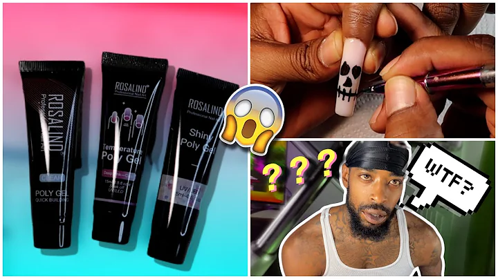 Watch My Boyfriend Do My Nails | Rosalind Poly Gel