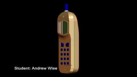 MAE377: Cell Phone Animation with Rendering - Fall 2009