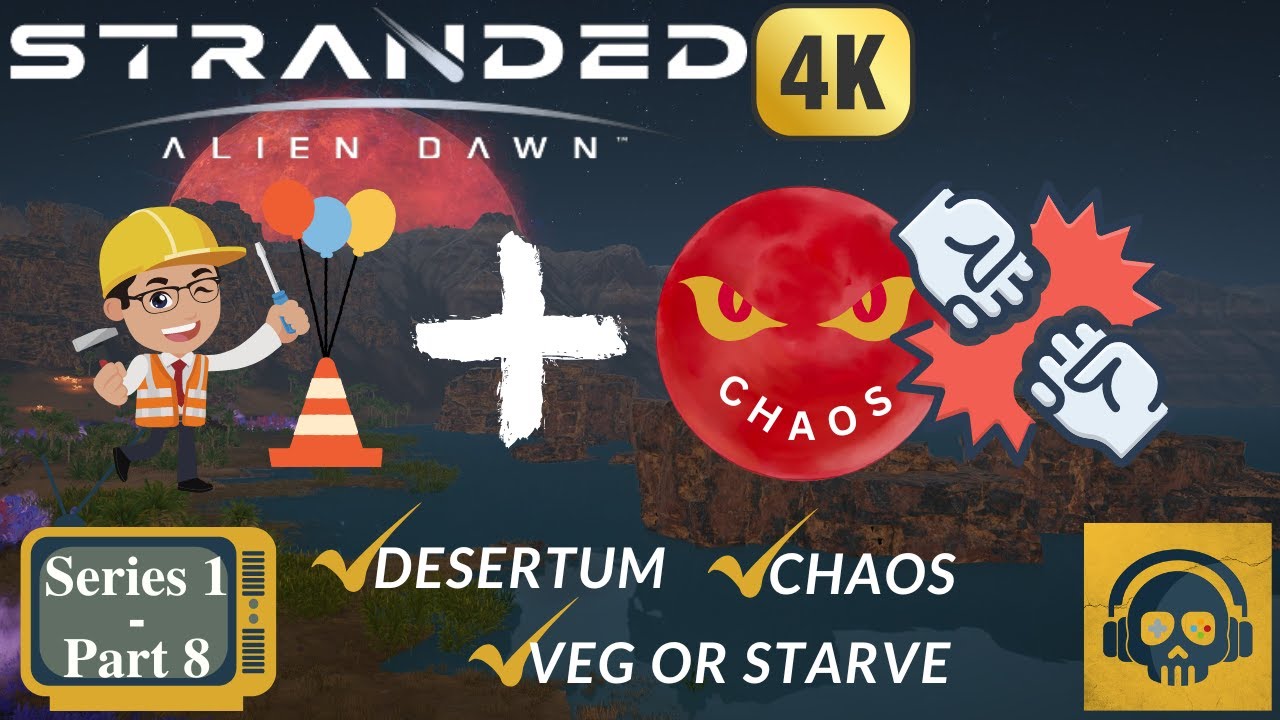 Stranded Alien Dawn (Early Access) in 4K - Desertum - Gameplay Walkthrough Part 8 (S1)