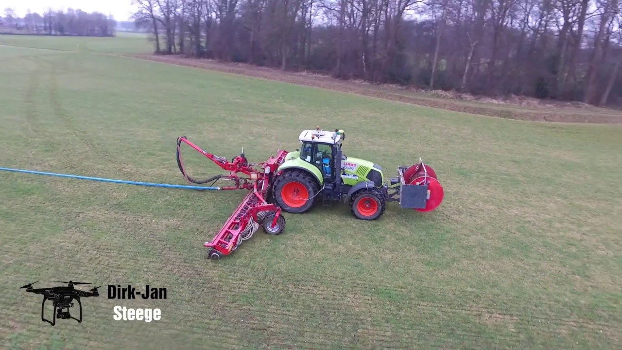 Loonbedrijf De Covik in actie met de sleepslangbemester Trekkerweb
