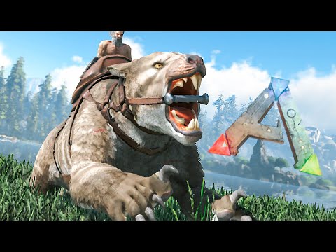 Видео: ПЕРВОБЫТНАЯ КОШКА В ARK