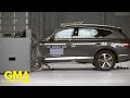 SUV crash test video may provide answers in Tiger Woods wreck l GMA