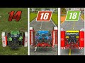 Farming simulator | Fs14 vs Fs16 vs Fs18 Timesplay | gameplay | multiplayer |
