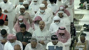 صلاة التراويح  ليلة 6 رمضان 1443 من الحرم المكي   بندر بليلة   من سورة النساء