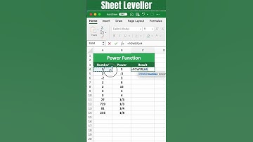 Leveraging the Power of Excel with Power Functions