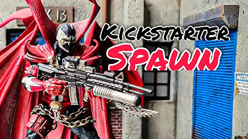 Classic Spawn Kickstarter McfarlaneToys Scale ActionFigure Review and Unboxing #actionfigures #spawn