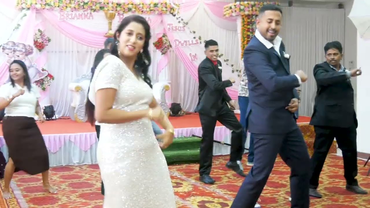 Naigaon  Family  Dance  Performance l Brianna & Breonna's First Holy Communion