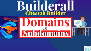 How To Connect Your Domain And Create Unlimited Subdomains In Builderall Cheetah Builder