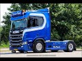 POWERFUL &amp; LOUD SCANIA ||| STIENEN OSPEL TRANSPORT ||| V8