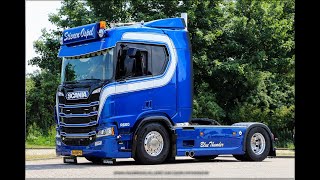 POWERFUL &amp; LOUD SCANIA ||| STIENEN OSPEL TRANSPORT ||| V8