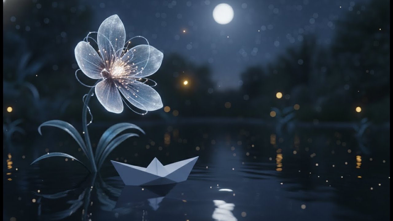 Night Garden Healing | 🌙 หลับสนิทล้ำลึก สัมผัสพลังแห่งคืนอันอ่อนโยน