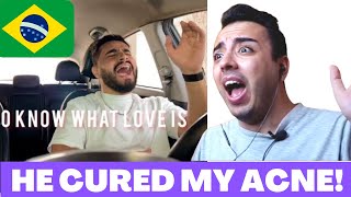 I Want to Know What Love Is - Gabriel Henrique (Singing in The Car) Cover Mariah Carey | REACTION