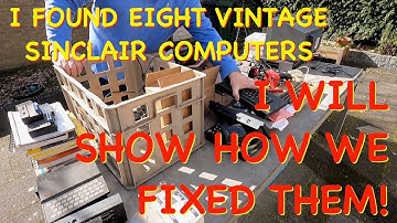 I found 8 Sinclair vintage computers - Could we fix them all? - Erix Collectables 227