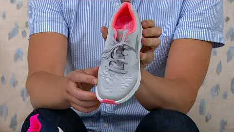 Skechers GOrun Consistent Washable Mesh Lace-Up Sneaker - Fearsome on QVC