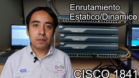 v44 Enrutamiento Estatico y Dinamico CISCO