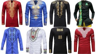 African Dashiki Shirts Men Clothing 2020 || Lastest Printed African Dashiki & Ankara Styles shirts