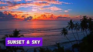Sunset and dramatic sky | @peacefulevening4813