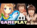 GAMEPLAY : Japanese fishing game Tsuri Vacances #1 on iPhone｜Guest: Lolita idol MELTIA