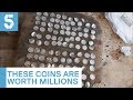 Metal-detecting couple find treasure worth £5 million in British field | 5 News