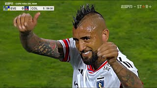 REDEBUT de ARTURO VIDAL en COLO COLO - 27/01/2024 - El retorno del REY