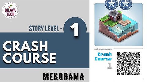 Mekorama - Story Level 1, CRASH COURSE, Full Walkthrough, Gameplay, Dilava Tech