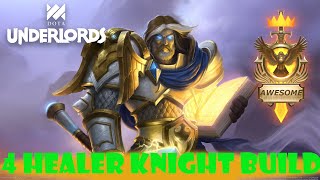 4 HEALER KNIGHT BUILD - DOTA UNDERLORDS - LORDS OF WHITE SPIRE