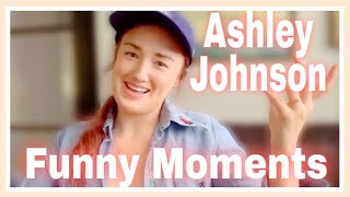 Ashley Johnson - Funny Moments
