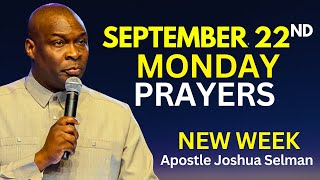 SEPTEMBER 22nd Sunday 2025 Start This Week With Prayer | Apostle Joshua Selman