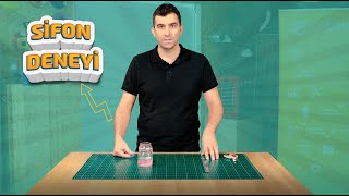 Si̇fon Deneyi̇ Evdeki Malzemelerle Kendin Yap Projeleri