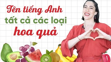60+ từ vựng tiếng Anh về các loại hoa quả thông dụng nhất ai cũng cần biết - Học tiếng Anh Online