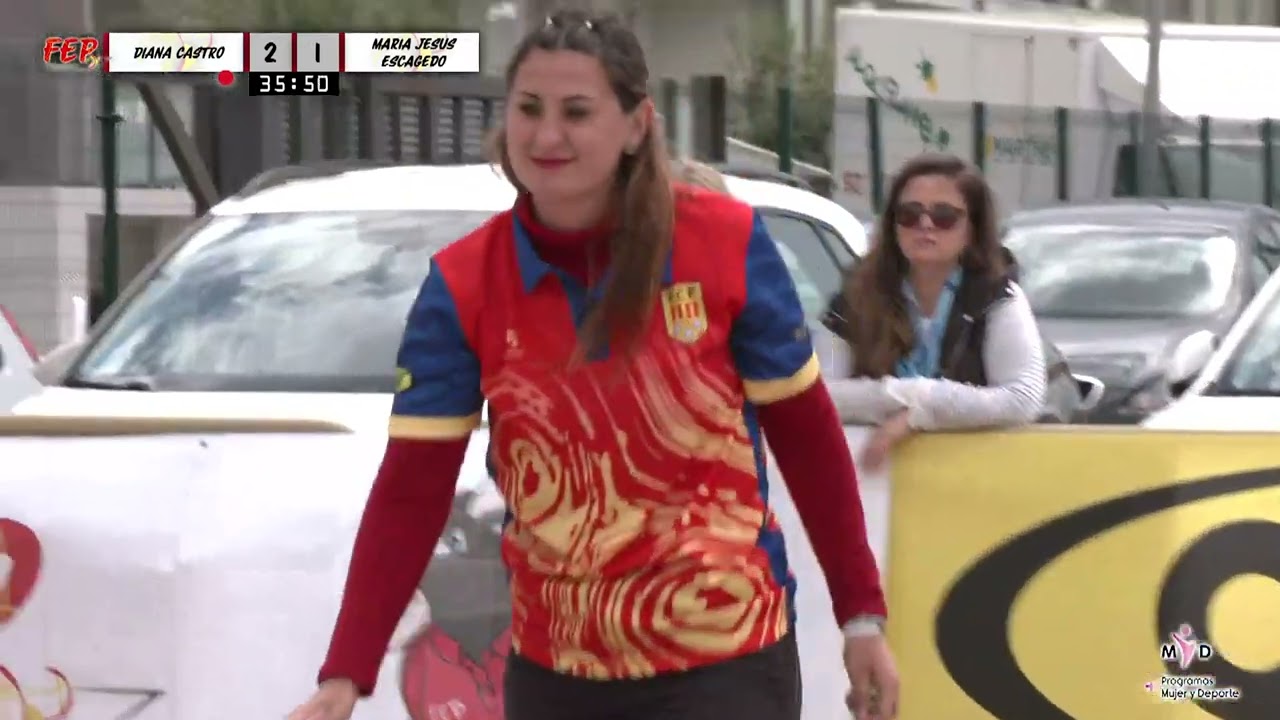 Miniature de la vidéo : Diana Castro vs Maria Jesus Escagedo - Campeonato de España individual Femenino (Santa Susana)