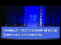 University of Dundee Graduation 2021 (Ceremony 4) | Schools of Social Sciences and Humanities
