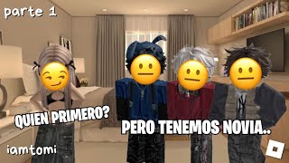 LOS AMIGOS DE MI HERMANO! historia de roblox | iamtomi