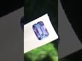 =Natural Tanzanite Size = 6.70x4.95x3.50MM ,Shape= Octagon Weight= 1 caratColor = Blue & purple