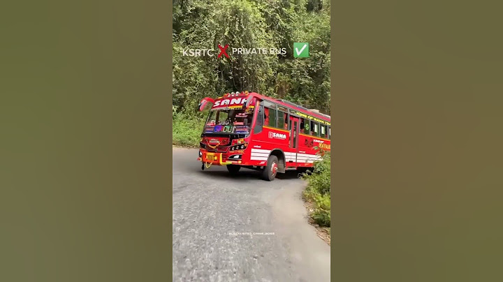 KSRTC ✅ private bus ✅ | private bus mass entry | kerala bus #shorts