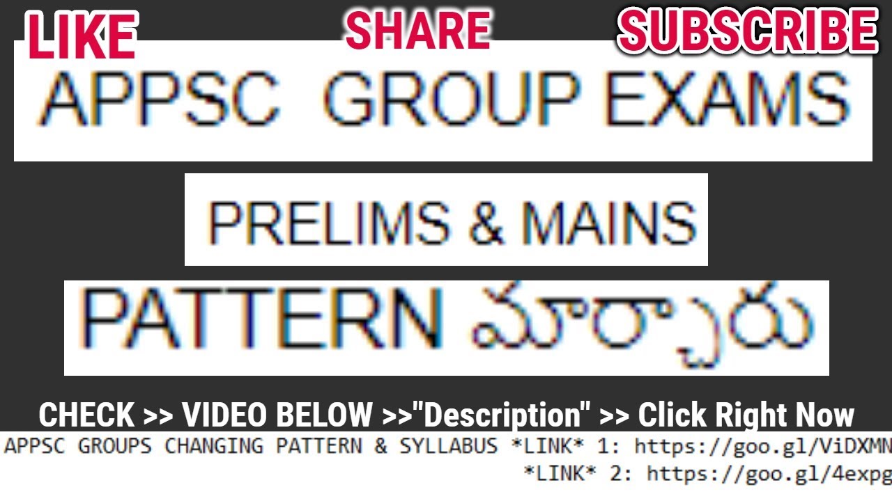 APPSC GROUP NEW EXAM PATTERN  SYLLABUS 2018 APPSC ALL EXAM ELIGIBILITY PRELIMS TO MAINS RATIO  2018