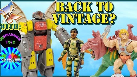 Back to Vintage - Rising Modern Prices Force Us Back to Old School? W/ Ozstradamus Toyz and GoFigure